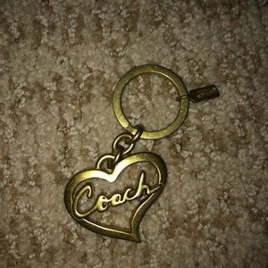 Gold Coach Keychain